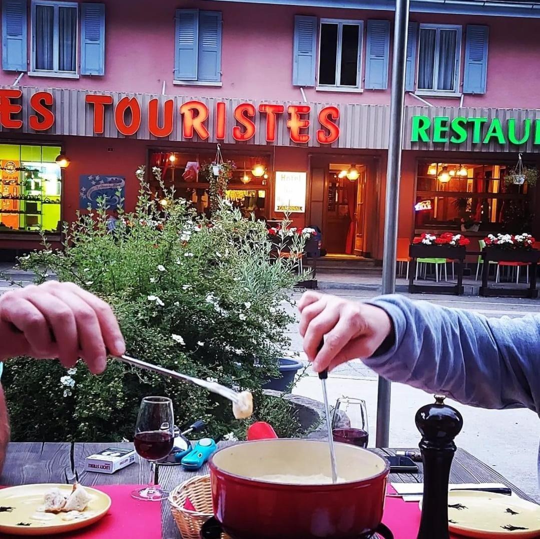 Les Touristes Otel Chatelard Dış mekan fotoğraf